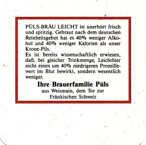 weismain lif-by püls quad 4b (180-püls bräu leicht ist-schwarzrot)